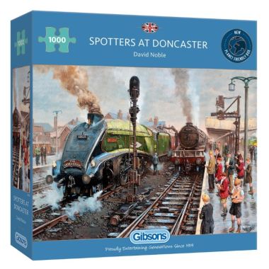 Gibsons Spotters at Doncaster Jigsaw Puzzle – 1000 Piece 