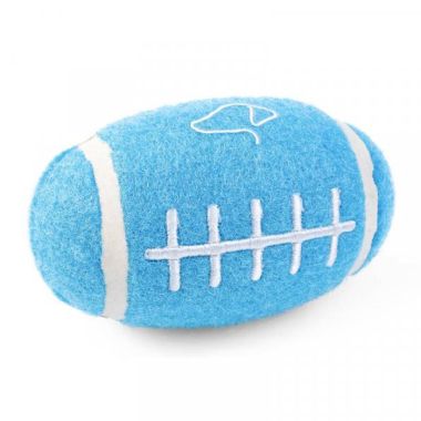 Zoon Squeaky Pooch Rugger Ball - 12cm