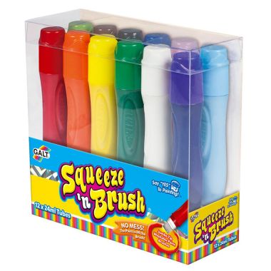 Galt Squeeze n Brush – 12 Classic Colours