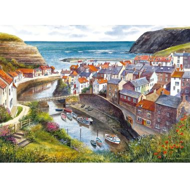 Gibsons Staithes Jigsaw Puzzle - 1000 Pieces