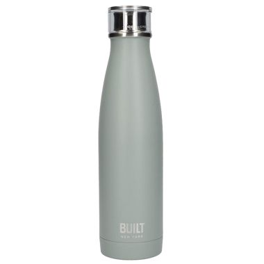 Built Double Walled Stainless-Steel Water Bottle, 480ml – Storm Grey