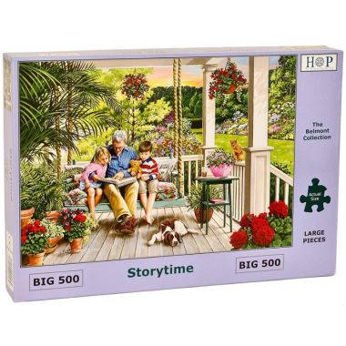 House Of Puzzles Big 500 The Belmont Collection MC465 Storytime Jigsaw Puzzle - 500 Piece
