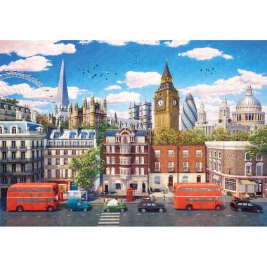 Gibsons Streets of London Jigsaw Puzzle - 500 Piece