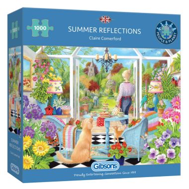 Gibsons Summer Reflections Jigsaw Puzzle - 1000 Piece