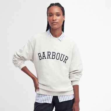 Barbour Women's Northumberland Sweatshirt - Cloud
