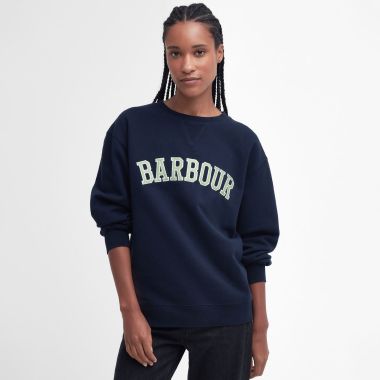 Barbour Women's Northumberland Sweatshirt - Navy