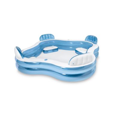 Intex Swim Centre Square Inflatable Family Lounge Pool - 66cm x 229cm
