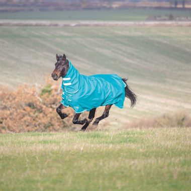 Shires Tempest Plus 200 Turnout Combo Rug – Teal