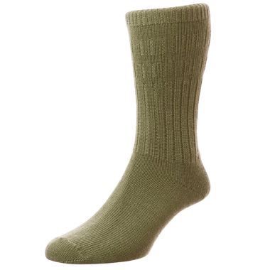 HJ Hall Men’s Thermal Softop® Socks – Olive