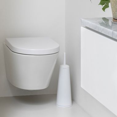 Brabantia Toilet Brush & Holder - White 