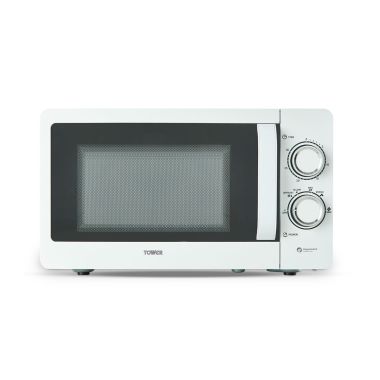 Tower Manual Microwave, White - 800W