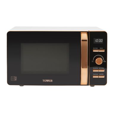 Tower 800W Digital Microwave, 20 Litre - Rose Gold