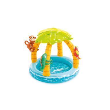 Intex Tropical Island Inflatable Kiddie Pool - 86cm x 102cm