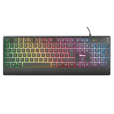 Trust Ziva Rainbow LED Gaming Keyboard 