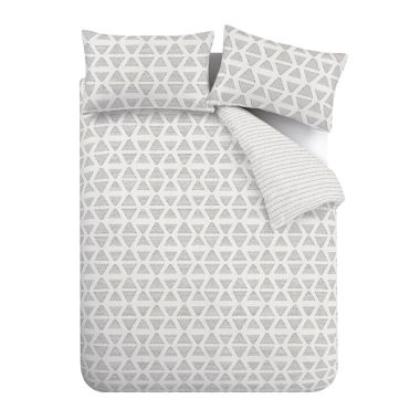 Catherine Lansfield Tufted Print Bedding Set - Natural 