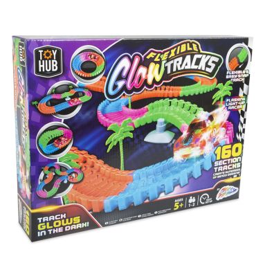 Grafix Toy Hub Flexible Glow in the Dark Race Track Set