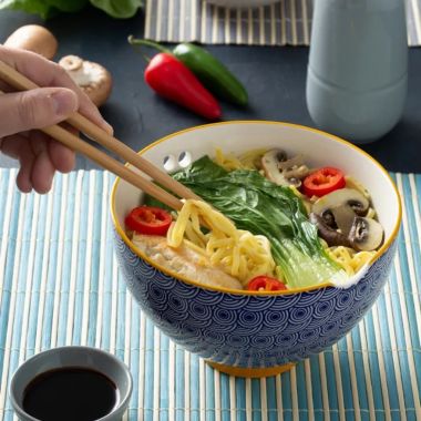 Typhoon World Foods Noodle Bowl & Chopsticks – 16cm