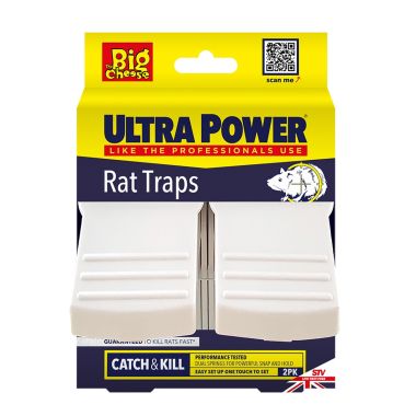 The Big Cheese Ultra Power Rat Traps - 2 Pack