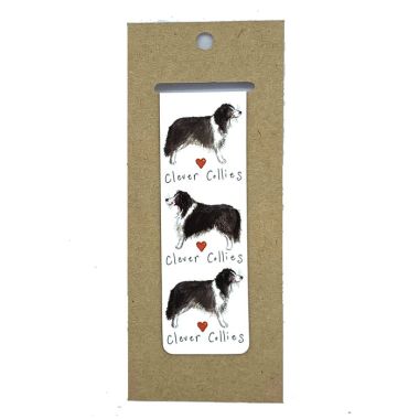 Alex Clark Clever Collies Dog Magnetic Bookmarks