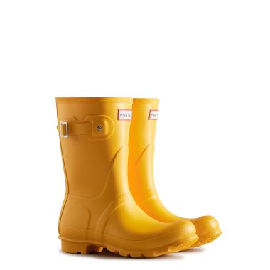 Hunter Women’s Original Short Wellington Boots - Yellow