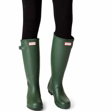 Hunter Women's Original Tall Wellington Boots - Hunter Green 