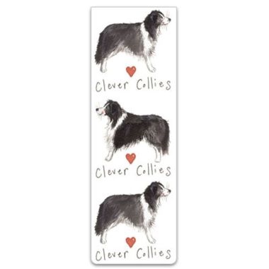 Alex Clark Clever Collies Dog Magnetic Bookmarks