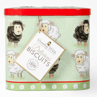 Musical Sheep Assorted Biscuit Tin - 300g