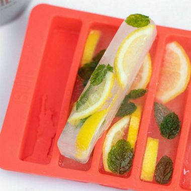 Built Silicone Ice Cube Tray  - Red