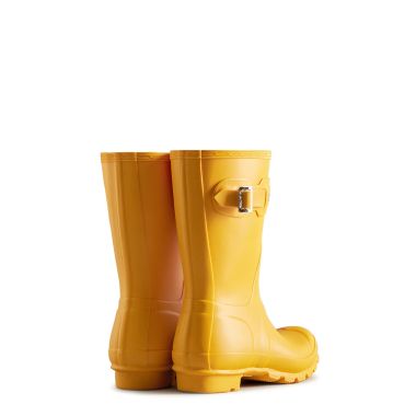 Hunter Women’s Original Short Wellington Boots - Yellow