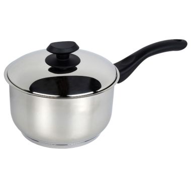 Pendeford Supreme Stainless Steel Sauce Pan and Lid - 20cm