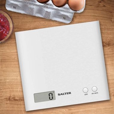Salter Arc Electronic Kitchen Scale - White