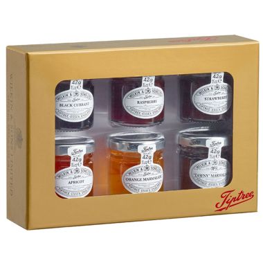 Tiptree Six Miniature Preserves Gold Gift Pack