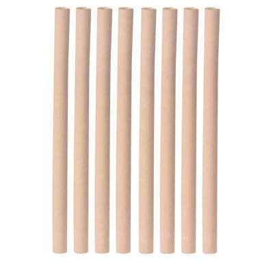 Bamboo Reusable Drinking Straws - Set of 20