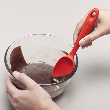 Zeal Silicone Spoon, 20cm - Red
