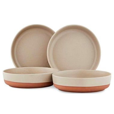 Barbary & Oak Verona Pasta Bowl, Set of 4 – Stone