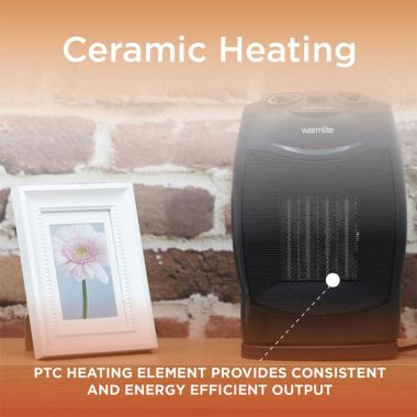 Warmlite WL44005 Ceramic Fan Heater - 1500W