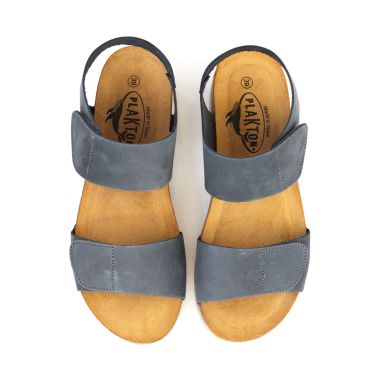Plakton Women's Urbanova Sea Nobuck Sandals - Grigio