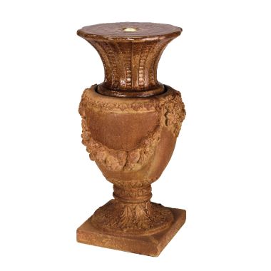 Lumineo LED Rustic Jar Fountain Water Feature