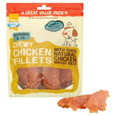 Good Boy Chewy Chicken Fillets, 320g - 3 Pack