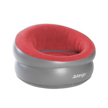 Vango Inflatable Donut Flocked Chair, Carmine Red – 2021