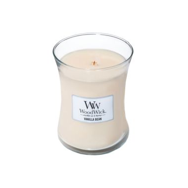 Woodwick Vanilla Bean Candle– Medium