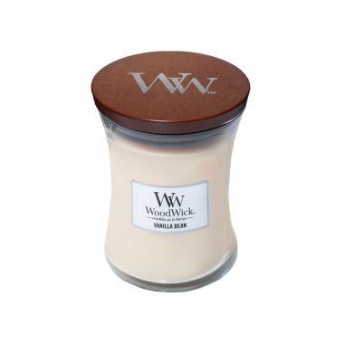 Woodwick Vanilla Bean Candle– Medium