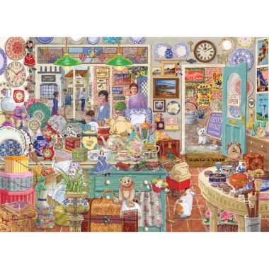Gibsons Verity's Vintage Shop Jigsaw Puzzle - 1000 Piece