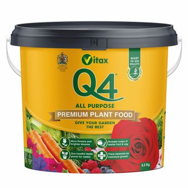 Vitax Q4 All Purpose Plant Food Tub - 4.5kg