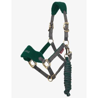 Le Mieux Vogue Headcollar With Leadrope - Spruce