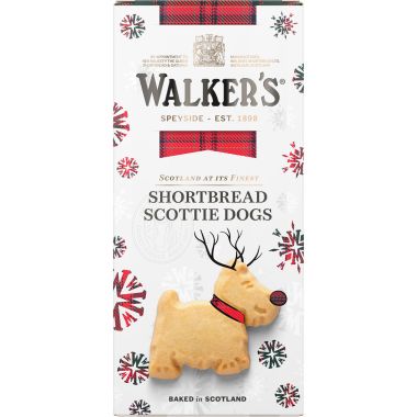 Walkers Scottie Dog Shortbread Biscuits - 125g