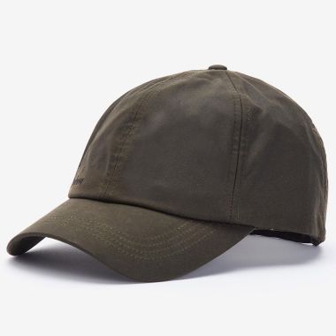Barbour Wax Sports Cap -Olive