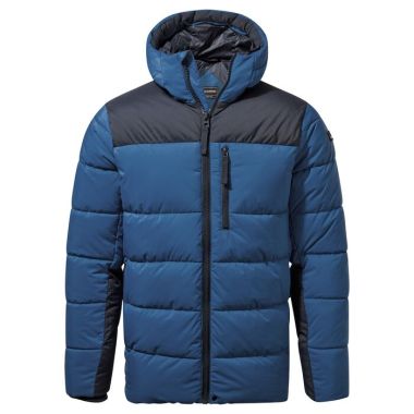 Craghoppers Men’s Findhorn Hooded Jacket – Avalanche Blue / Blue Navy