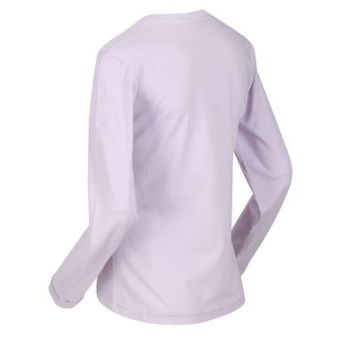 Regatta Children's Wenbie II Long Sleeved T-shirt - Lilac Frost