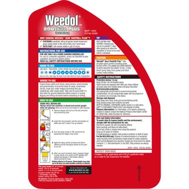 Weedol Rootkill Plus Ready to Use Weedkiller - 3 Litres